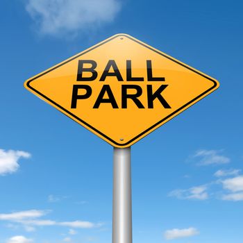 Ball park concept.