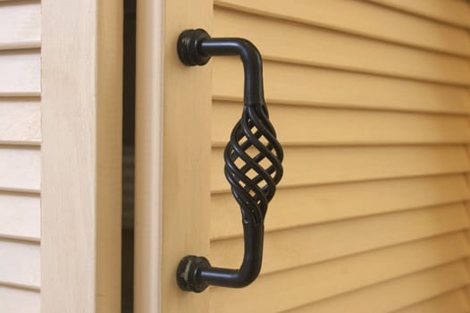 Forge door handle