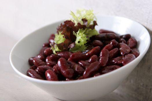 kidney beans ready to serve