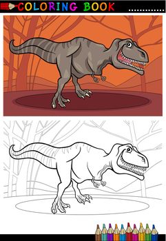 tyrannosaurus rex dinosaur for coloring