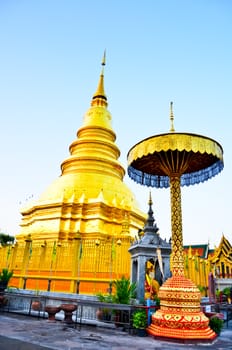 Wat Phra That Haripunchai in Lamphun