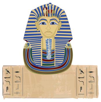 Tutankhamun and Hieroglyphs 