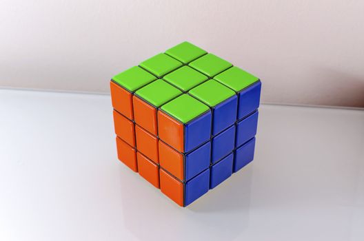 Successfully Solved Rubiks Cube