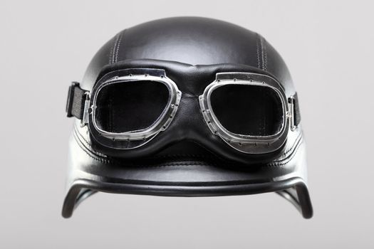 motorcycle helmet with goggles