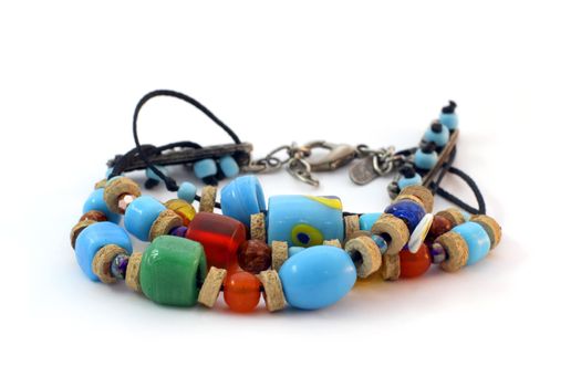 colorful handmade bracelet