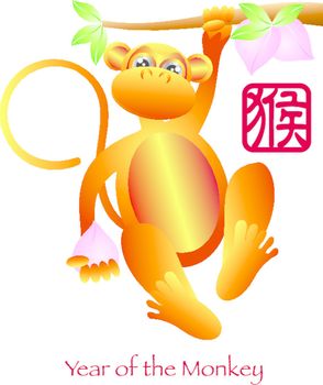 Chinese New Year of the Monkey Zodiac