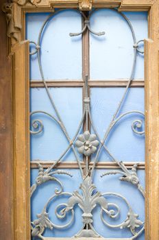 Art-Nouveau iron decoration