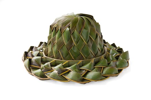 weave hat, made of nypa leaf