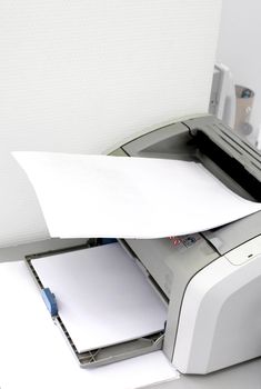 papers on printer