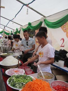 Thai festival in China