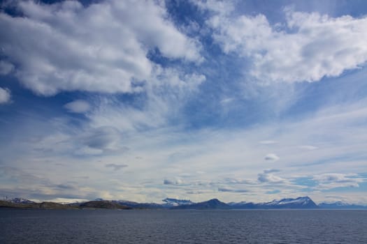 Norwegian coastline