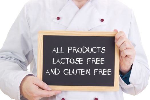 All products lactose free and gluten free