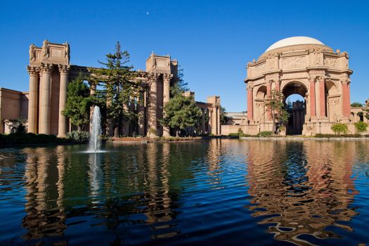 Palace of Fine Arts in San Francisco