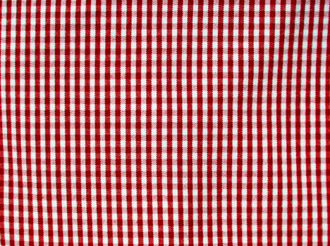 Red square fabric pattern for background