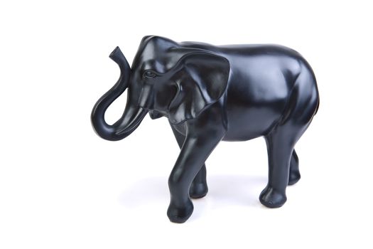 a figurine of elefant isolated