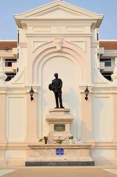 King RAMA V sculpture at Udon Thani City hall, Thailand