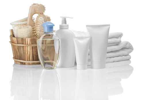 group of objects for bathing