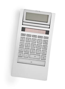 calculator isolated on white