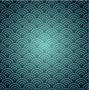 Blue Orient pattern