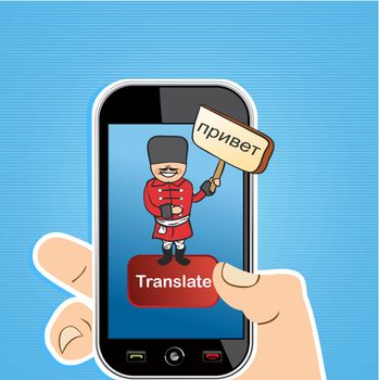 Translate app concept