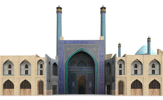 Meidan-e Em��m, in the historic center of the city of Isfahan