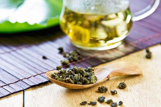 Oolong Tea leaf