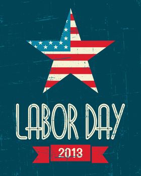 American Labor Day Poster