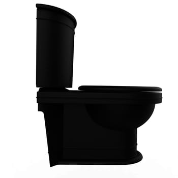 Toilet on a isolated background