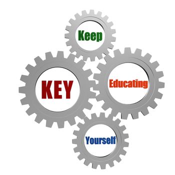 KEY - keep educating yourself in silver gears