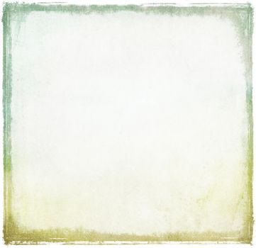 Old vintage paper background with grungy border 