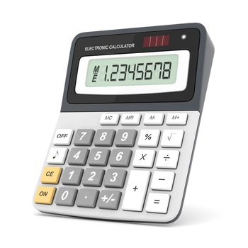 Modern office calculator