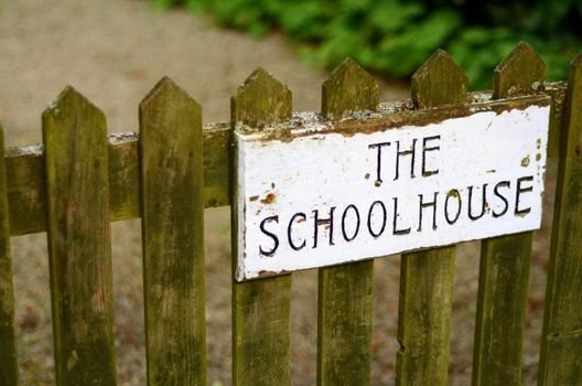 Schoolhouse Sign