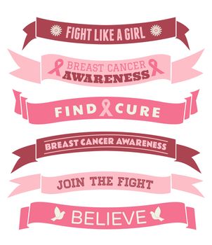 Breast Cancer Awareness Banners