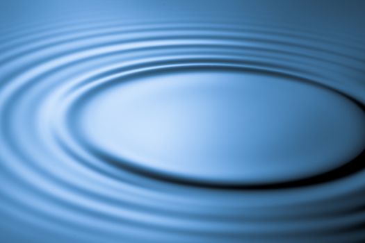Blue ripple effect