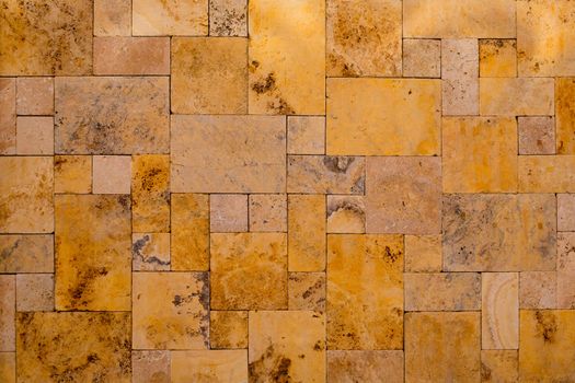 Masonry stonewall composition slate golden stone