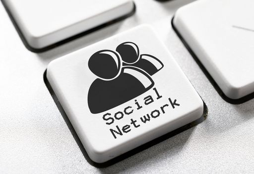 Social network button