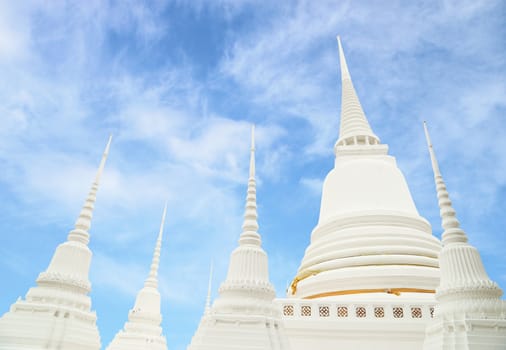 White Pagoda with sky