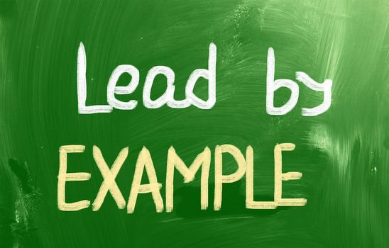  Lead By Example Concept