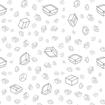 The package seamless pattern