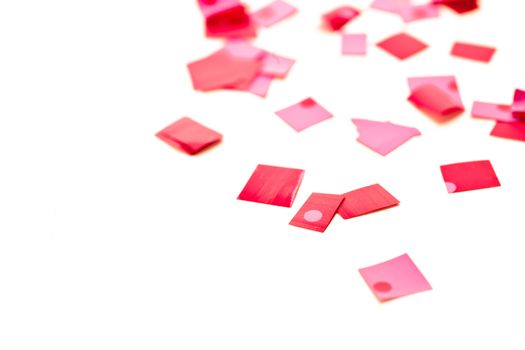 pink confetti