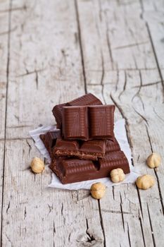 chocolate and nuts 