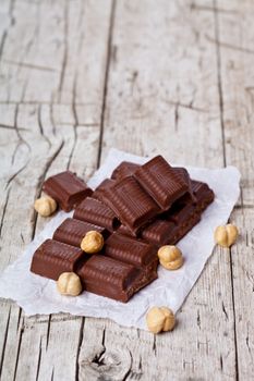 chocolate and nuts 