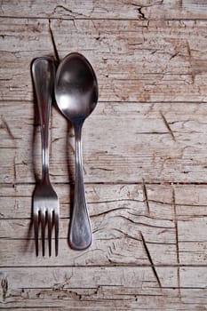 vintage spoon and fork