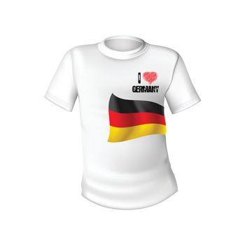 German t-shirt flag