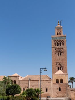 Marrakech Koutoubia Mosque and tower