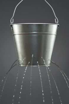 Water leaking from bucket