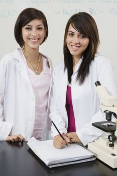 Students in Science Lab