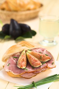 Fig and Ham Sandwich