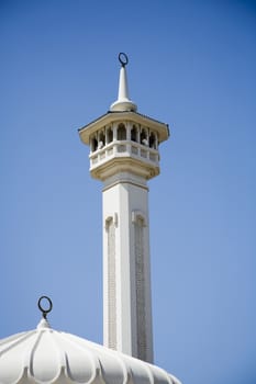 UAE Dubai The Bastakia Mosque in the old Bastakia Quarter of Bur Dubai