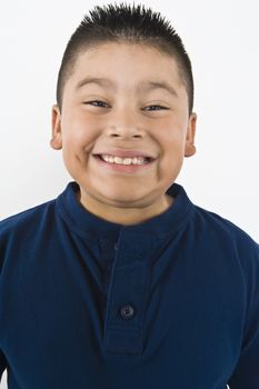 Portrait of pre-teen (10-12) boy